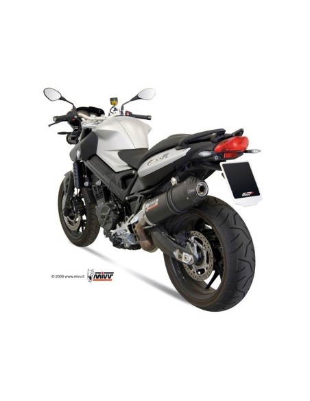silencioso mivv oval carbono c tapa carbono bmw f 800 r gt 2009 20 b 008 lec