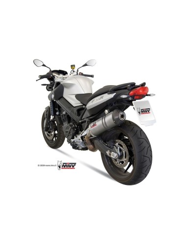 silencioso mivv oval titan c tapa carbono bmw f 800 r gt 2009 20 b 008 lnc