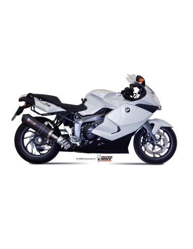 silencioso mivv oval carbono c tapa carbono bmw k 1300 r s 2009 16 b 010 lec