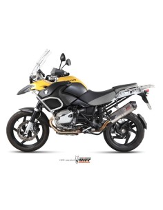 silencioso mivv oval titan c tapa carbono bmw r 1200 gs adventure 2010 12 b 012 lnc 2