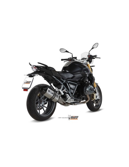 silencioso mivv speed edge st acero carbono bmw r 1200 r rs 2015 18 b 026 lrx