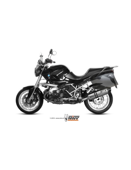silencioso mivv speed edge st acero carbono bmw r 1200 r 2011 14 b 028 lrx
