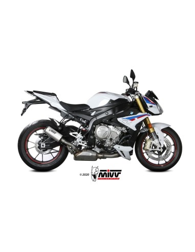 silencioso mivv mk3 st acero bmw s 1000 r 2017 20 b 030 lm3x
