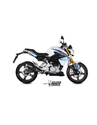 escape completo mivv 1x1 gp pro carbono bmw g 310 r 2018 24 b 032 l2p