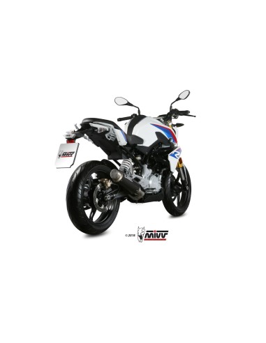 escape completo mivv 1x1 gp pro carbono bmw g 310 r 2018 24 b 032 l2p