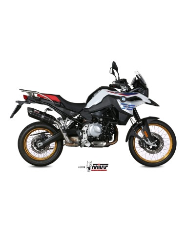 silencioso mivv suono acero negro carbon bmw f 750 gs f 850 gs 2018 24 b 033 l9