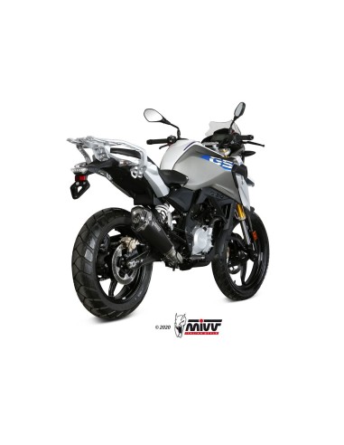 escape completo mivv 1x1 delta race black bmw g 310 gs 2017 24 b 035 ldrb