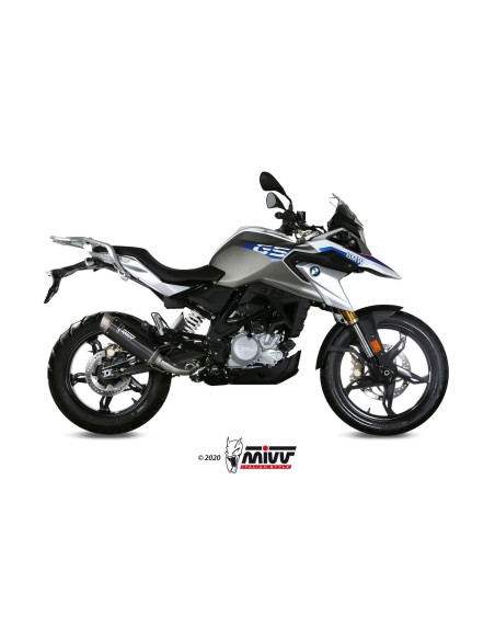 escape completo mivv 1x1 gp pro black bmw g 310 gs 2017 24 b 035 lxbp
