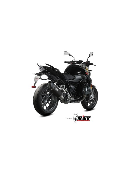 silencioso mivv sr 1 black titanium bmw r 1250 r rs 2021 25 b 040 lr1tb