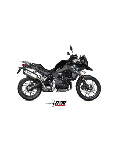silencioso mivv speed edge st acero carbono bmw f 800 gs 2024 26 b 044 lrx