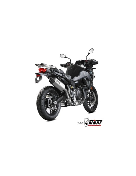 silencioso mivv speed edge st acero carbono bmw f 800 gs 2024 26 b 044 lrx