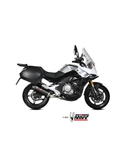 silencioso mivv oval acero negro carbon cf moto 650mt 2021 24 cf 002 lvc