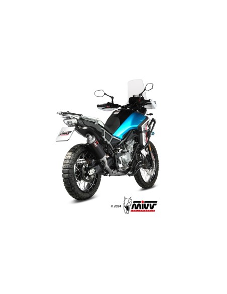 silencioso mivv dakar black cf moto 450mt 2024 26 cf 005 ldkb