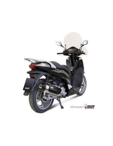 escape completo mivv 1x1 urban st steel honda sh 300 2007 14 c ho 0005 k