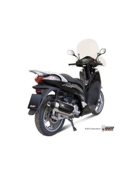 escape completo mivv 1x1 urban st steel honda sh 300 2007 14 c ho 0005 k