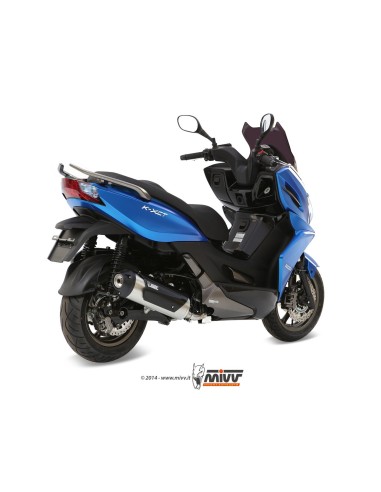 escape completo mivv 1x1 urban st steel kymco k xct 300 2012 16 c ky 0017 b
