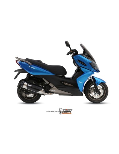 escape completo mivv 1x1 urban st steel kymco k xct 300 2012 16 c ky 0017 k