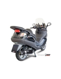 escape completo mivv 1x1 urban steel piaggio mp3 125 x7 125 x8 125 x evo 125 x8 200 x9 200