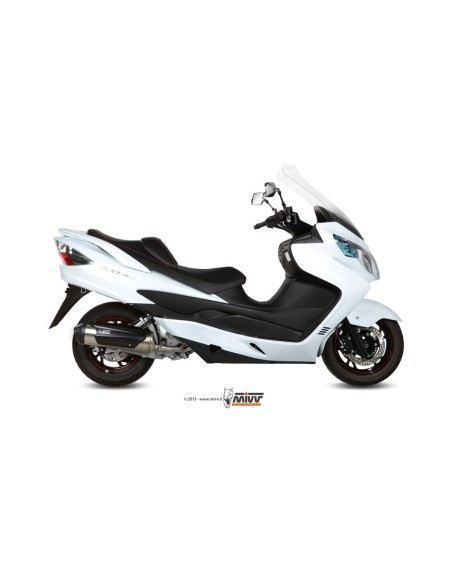 escape completo mivv 1x1 urban st steel suzuki burgman 400 2006 16 c su 0007 k