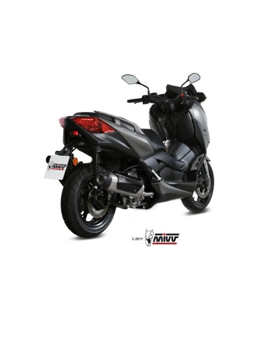 escape completo mivv 1x1 urban st steel yamaha x max 300 2017 20 c ya 0011 b