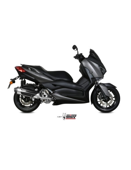 escape completo mivv 1x1 urban st steel yamaha x max 300 2017 20 c ya 0011 b