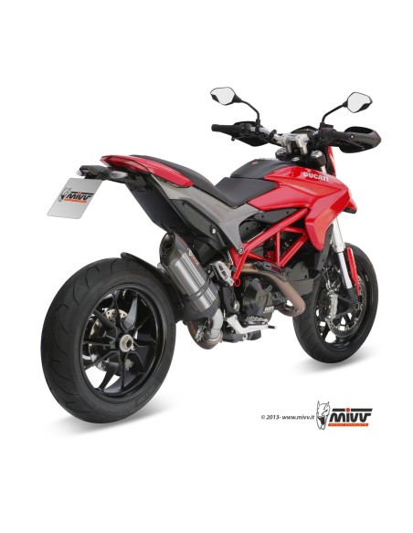 silencioso mivv suono st acero carbono ducati hypermotard 821 hyperstrada 821 2013 15