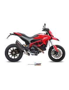 silencioso mivv suono acero negro carbon ducati hypermotard 821 hyperstrada 821 2013 15 2