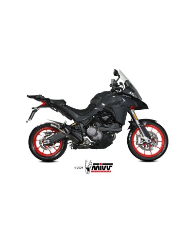 silencioso mivv double gun st acero ducati multistrada 950 s 2017 21 1200 enduro 2016 18