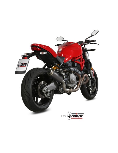 silencioso mivv gp pro black ducati monster 821 2018 20 monster 1200 2017 21 d 041 lxbp