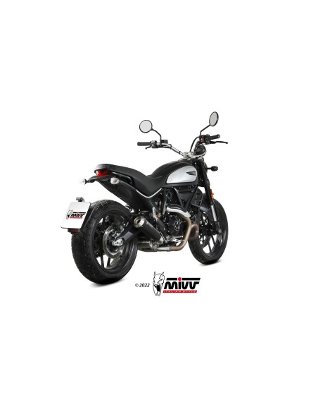 silencioso mivv x m1 inox negro ducati scrambler 800 icon icon dark 2021 22 d 050 lc4b