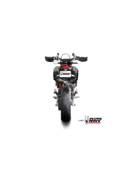 silencioso mivv x m5 black ducati hypermotard 698 mono 2024 26 d 055 lc5b