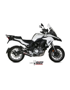 silencioso mivv oval carbono c tapa carbono benelli trk 502 2017 25 e 003 l3c 2
