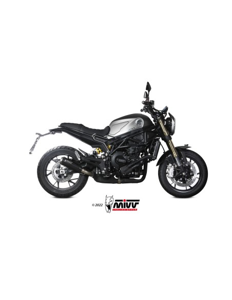 silencioso mivv x m1 inox negro benelli leoncino 800 2022 24 e 008 lc4b