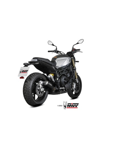 silencioso mivv mk3 black benelli leoncino 800 2022 24 e 008 sm3b