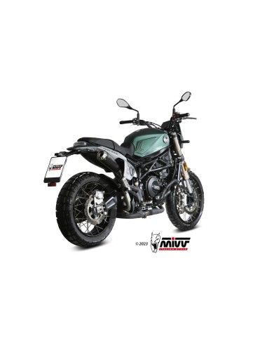 silencioso mivv x m1 inox negro benelli leoncino 800 trail 2022 24 e 011 lc4b