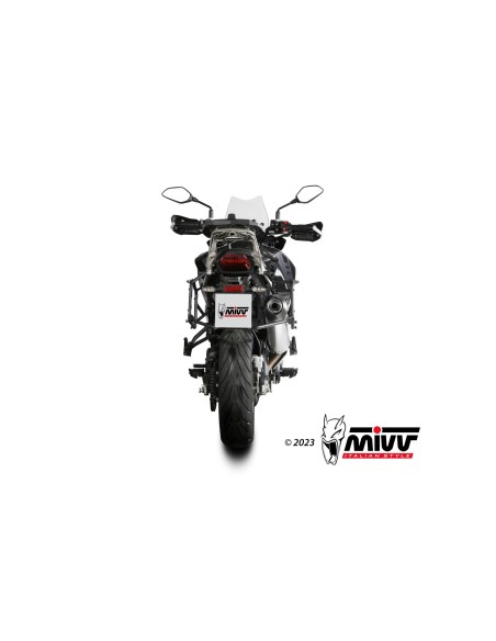 silencioso mivv oval st acero carbono benelli trk 702 x 2023 26 e 012 lx2c