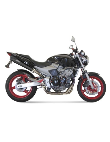 silencioso mivv x cone black honda hornet 600 2003 06 h 020 lc3b