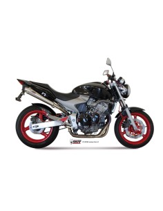 silencioso mivv x cone st acero honda hornet 600 2003 06 h 020 lc3 2
