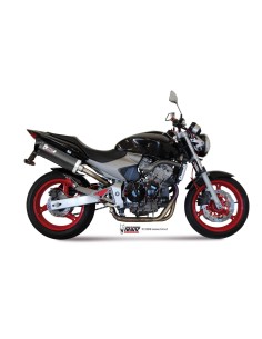 silencioso mivv oval carbono c tapa carbono honda hornet 600 2003 06 h 020 lec 2
