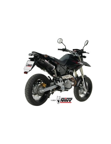 silenciosos mivvgp acero negro carbon honda fmx 650 2005 06 h 034 lxbc