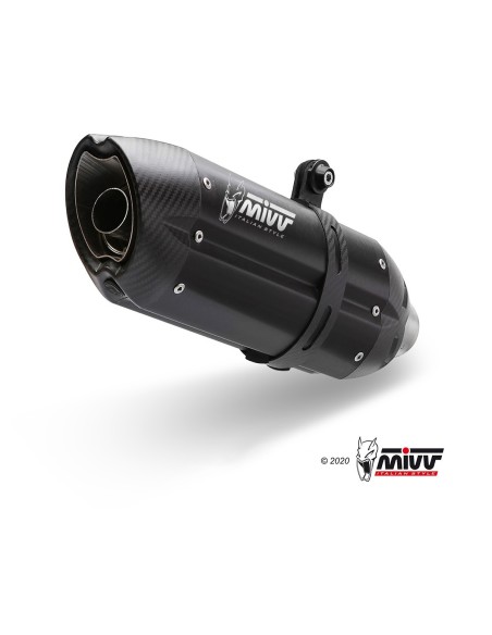 silencioso mivv suono acero negro carbon honda cbr 600 f 2011 13 hornet 600 2007 13