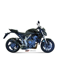 silencioso mivv suono acero negro carbon honda cb 1000 r 2008 17 h 041 l9 2
