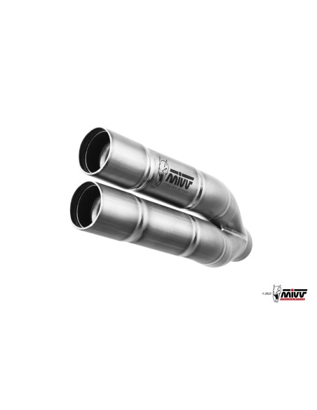 silencioso mivv double gun st acero honda cb 1000 r 2008 17 h 041 ldgx