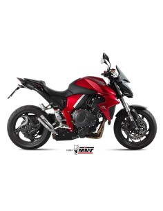 silencioso mivv double gun st acero honda cb 1000 r 2008 17 h 041 ldgx 2