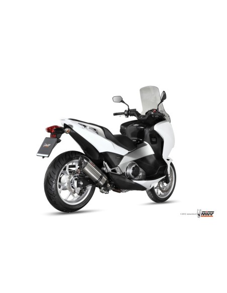 silencioso mivv suono st acero carbono honda integra700 750 nc 700 750 s x h 046 l7