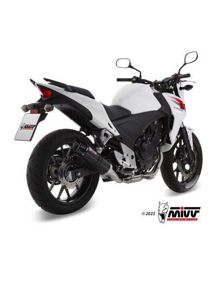 silencioso mivv gp acero negro carbon honda cb 500 f x cbr 500 r 2013 15 h 051 lxbc