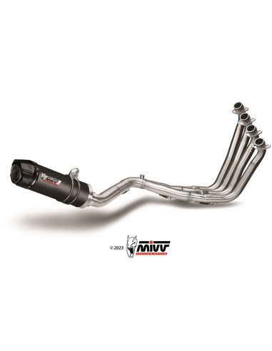 escape completo mivv 4x2x1 gp carbon con tapa carbono honda cb 650 f 2014 18 h 055 l2sc