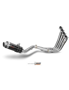 escape completo mivv 4x2x1 gp black honda cb 650 f 2014 18 h 055 lxb