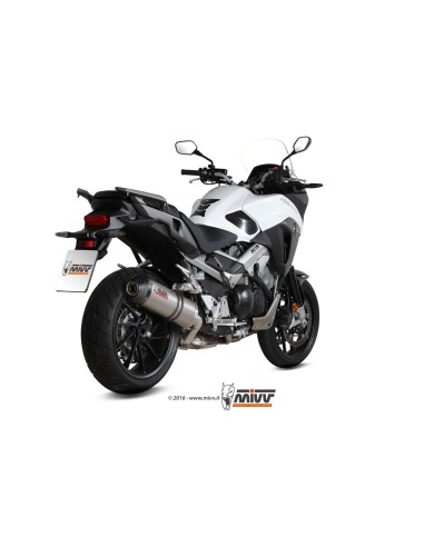 silencioso mivv oval titan c tapa carbono honda crossrunner2015 20 h 058 lnc