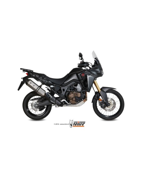 silencioso mivv speed edge st acero carbono honda crf 1000 l africa twin 2016 19 h 059 lrx